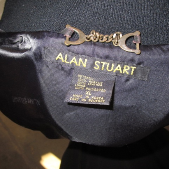 Vintage Alan Stuart Leather Coat - Picture 6 of 8